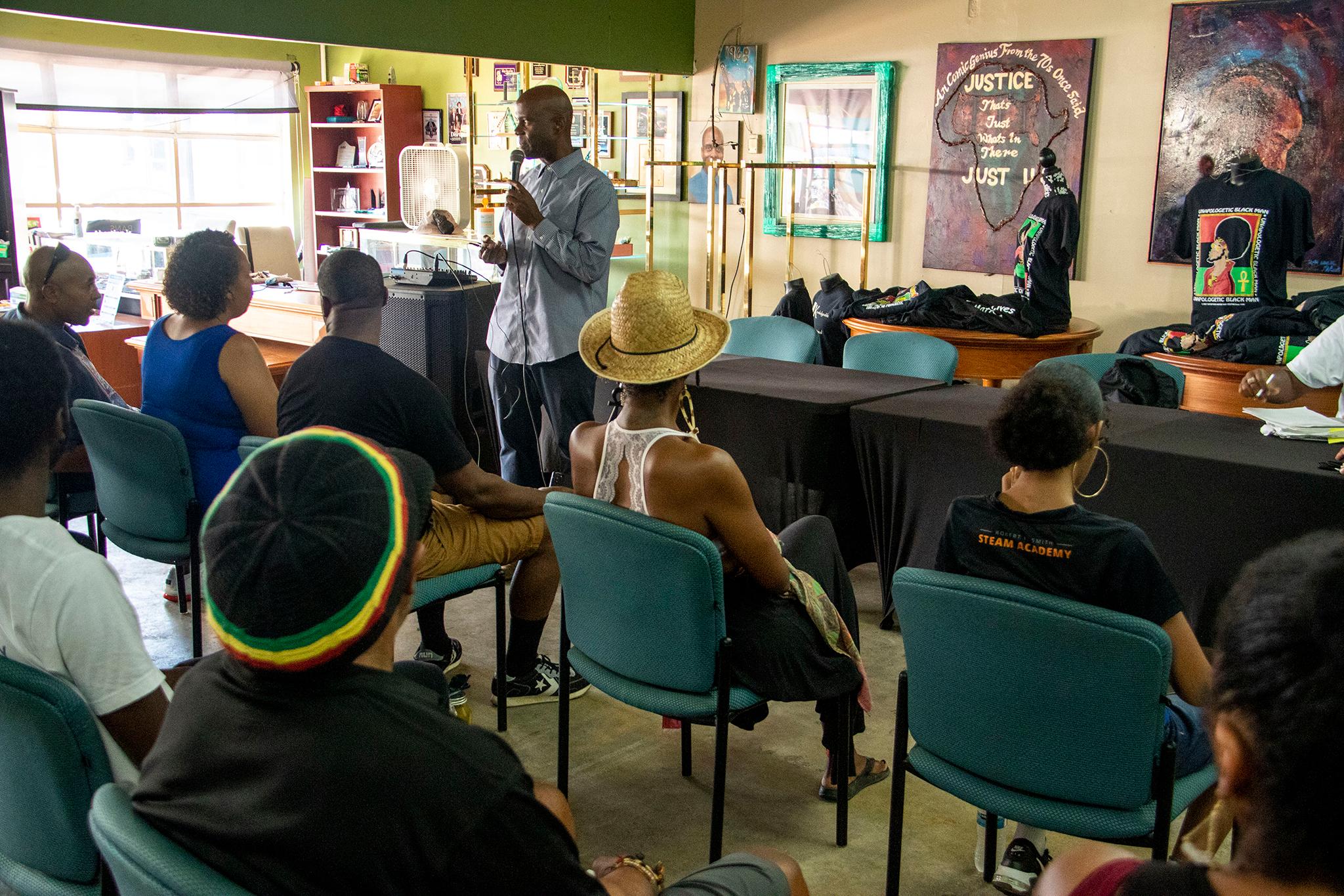 Entrepreneurs and community gather at Black Dollar Saturdays at Brother ...