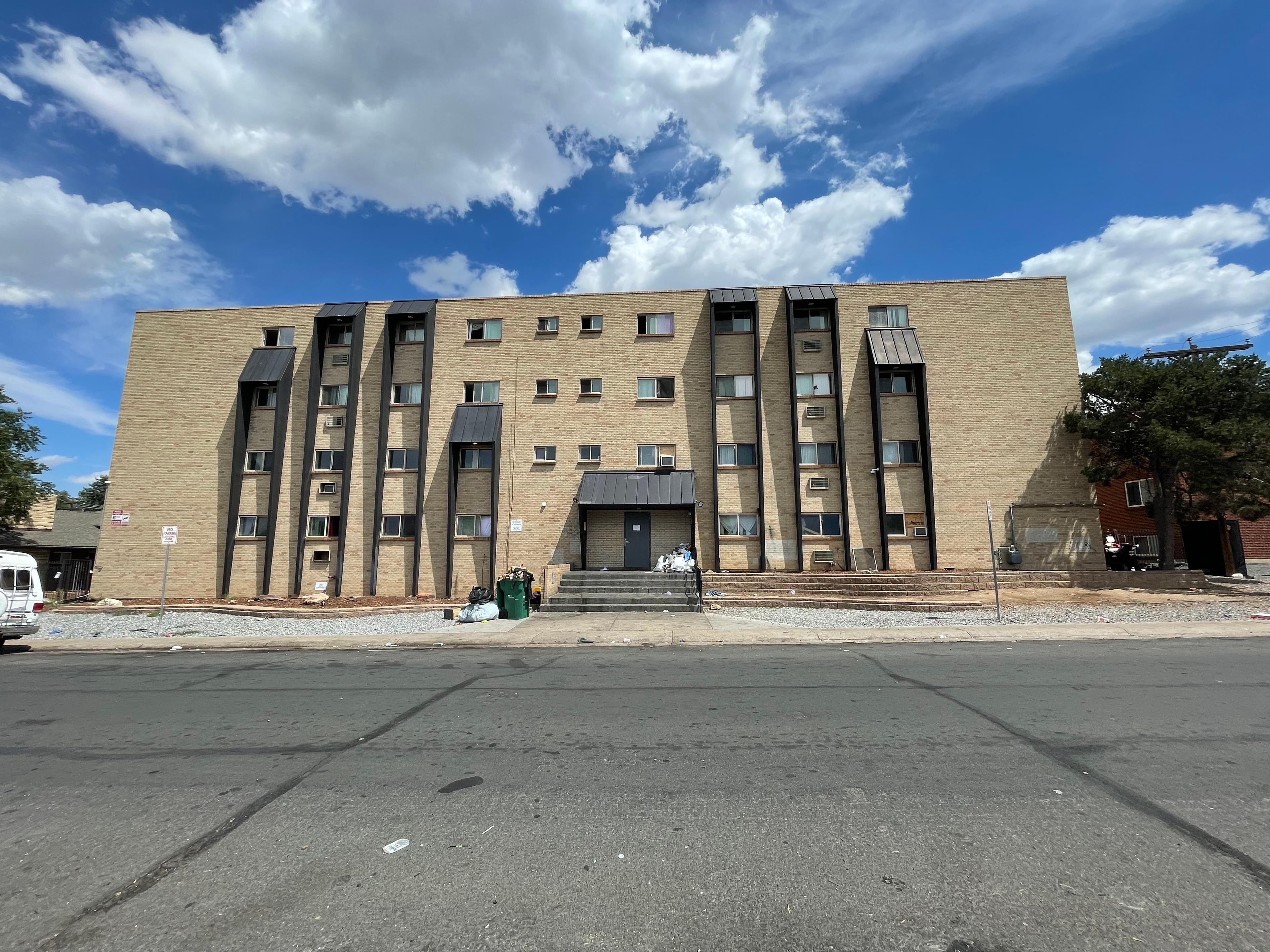 1568 Nome Street in Aurora is a large apartment building.